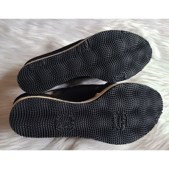 NWOB|The Shoe Box Suede Espadrille Platform Sandals, 37 - Picture 7 of 9